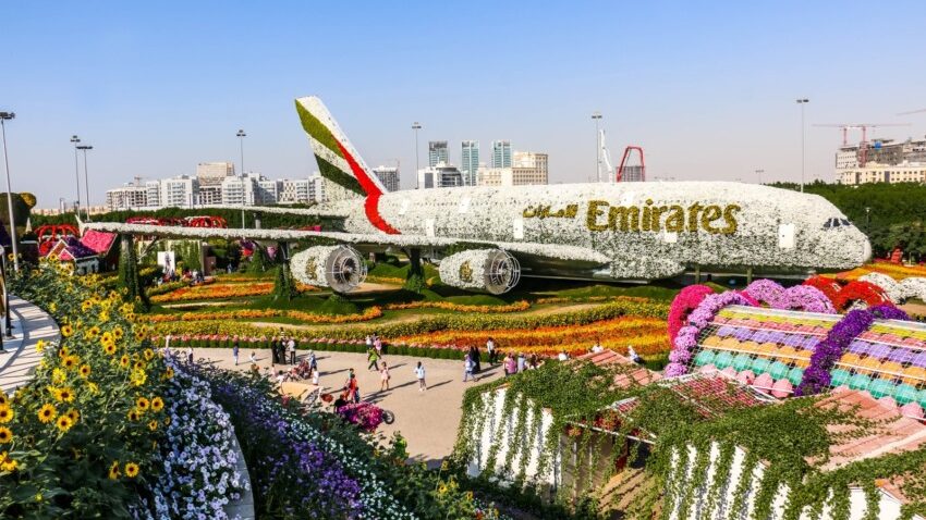Dubai Miracle Garden, Arjan
